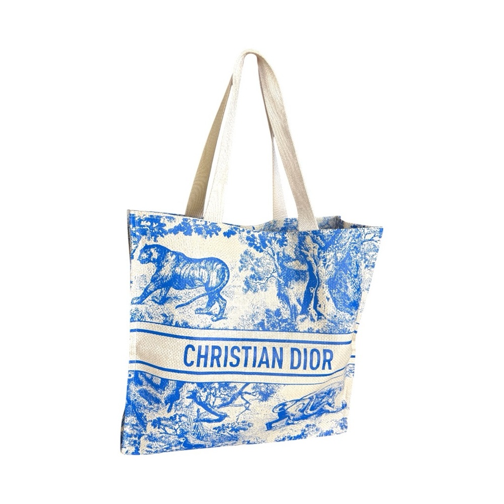 CHRISTIAN DIOR NWOT Blue Beauty Tote Bag